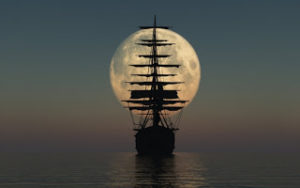 Ocean Moon Sail Ship