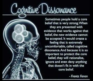 Cognitive Dissonance is the Goal