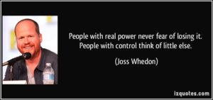 Illusion Between Power and Control