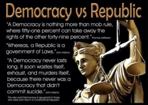 Democracy is a Socialistic Form