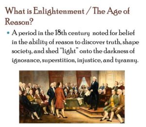 Enlightenment-Reason Tyranny to Sin