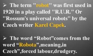 Robot menas Slave Labor: But for Whom?