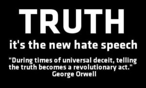 Morphing Hate Speech Targets Truth