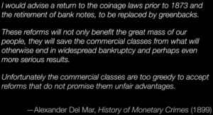 Del Mar Financiers too Corrupt to Allow Reasonable Change